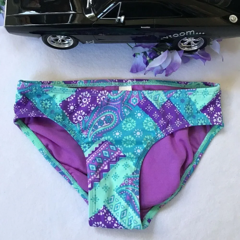 Justice NWOT Swimwear Bottom Girls 8